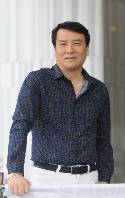 葉小綱最近在紐約市接受訪問。(記者許振輝/攝影)