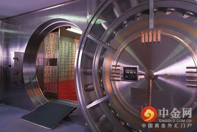 中國第一地下金庫內部曝光。(取材自中金網)