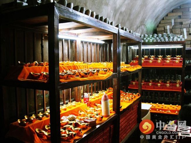 中國第一地下金庫內部曝光。(取材自中金網)
