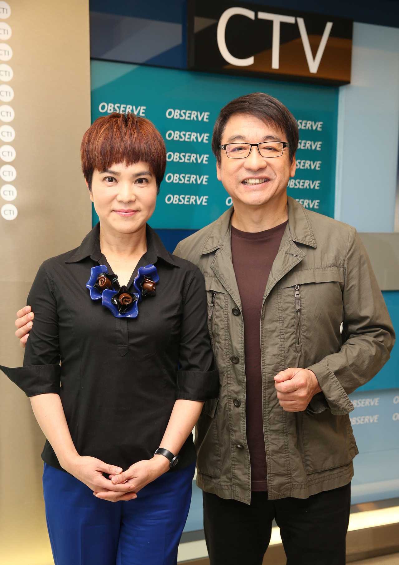 李濤（右）與李艷秋。圖／本報資料照