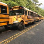 新州5校車連環撞 23人送醫