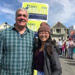 李凱禮拉票 爭取華裔選民支持