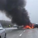 5號公路50車追撞 30人輕重傷