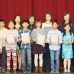 聖地牙哥北郡中文學校詩詞朗誦比賽 競爭激烈