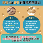 1張圖看燕麥片vs.麥片有什麼不同?這2種人要避免食用