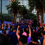 楊安澤千人集會:打倒川普不能等
