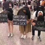 【反送中】港僑反暴力 籲理性溝通
