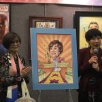 台藝大南加校友會藝術展 歸亞蕾現身相挺