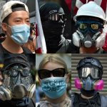 〈圖輯〉禁止蒙面法正式生效 香港抗爭全面升級