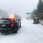 灣區炸彈式暴雨 太浩湖公路雪封