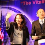 李佳芬14日快閃灣區 號召800僑胞造勢