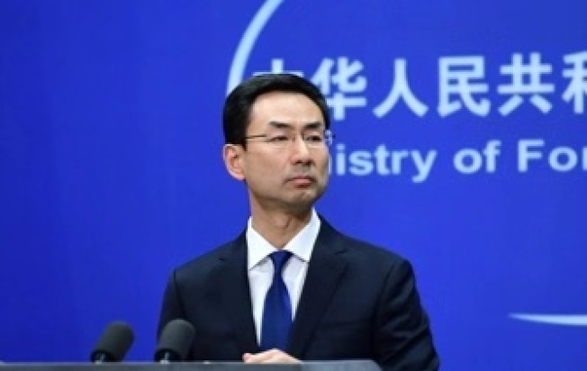 中国外交部发言人耿爽。图/取自中国外交部网站