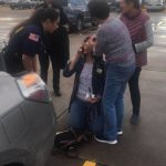 中國城飛車搶劫 華婦頭破血流