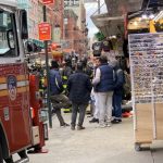 華埠茂比利街再遭火災 便利店起火 無人員傷亡
