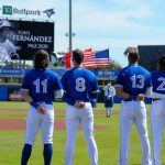 MLB/紀念過世老戰友 藍鳥穿特別背號球衣